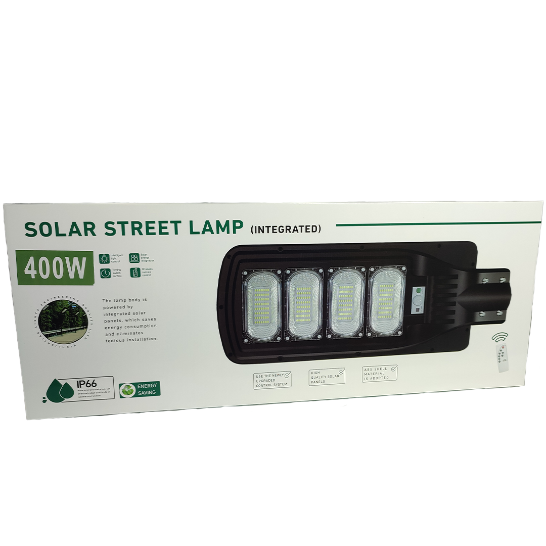 Lampara externa solar